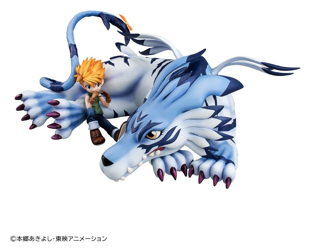 Digimon Adventure G.E.M. Series PVC-figur Garurumon & Ishida Yamato 25 cm (Repeat)