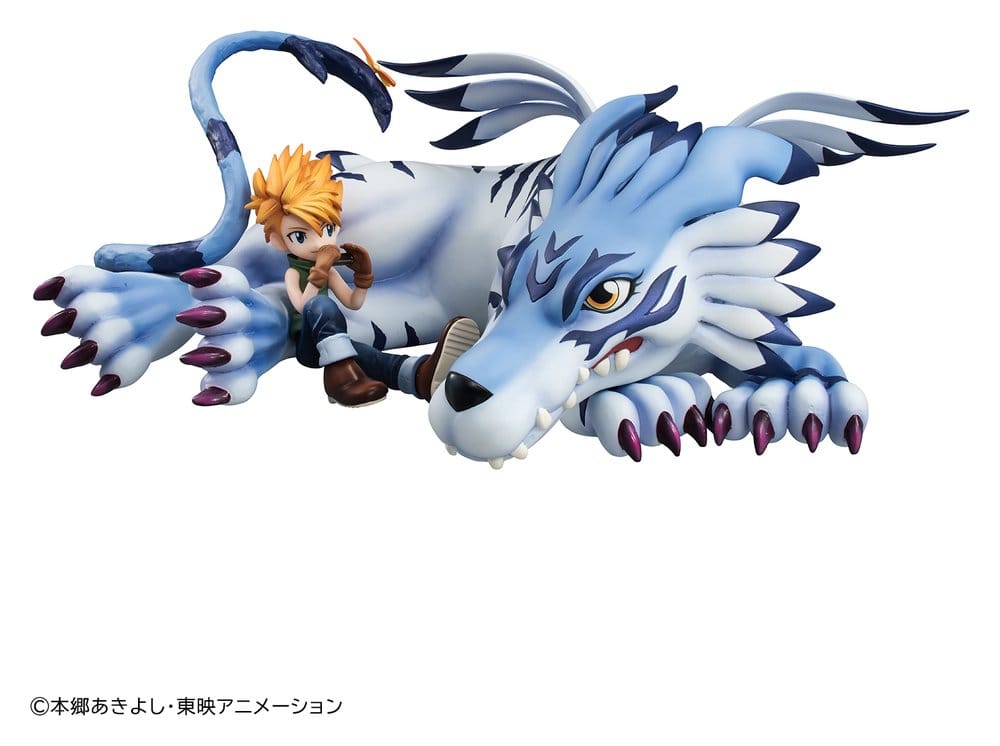 Digimon Adventure G.E.M. Series PVC-figur Garurumon & Ishida Yamato 25 cm (Repeat)