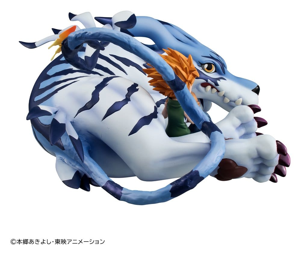 Digimon Adventure G.E.M. Series PVC-figur Garurumon & Ishida Yamato 25 cm (Repeat)