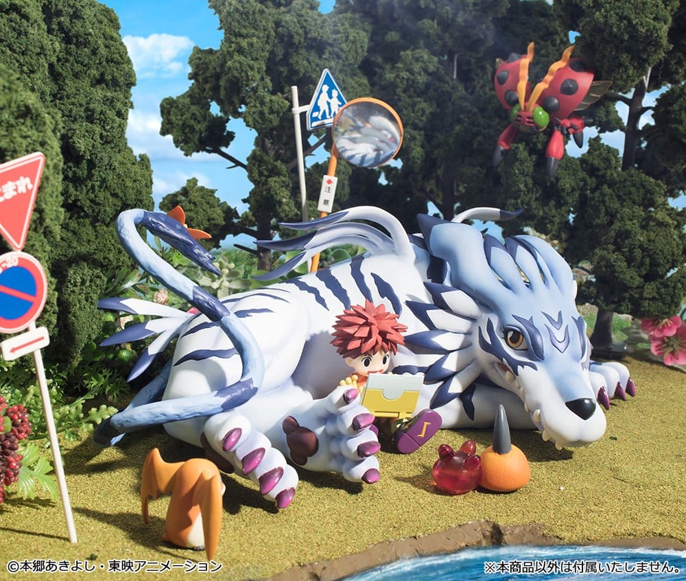 Digimon Adventure G.E.M. Series PVC-figur Garurumon & Ishida Yamato 25 cm (Repeat)