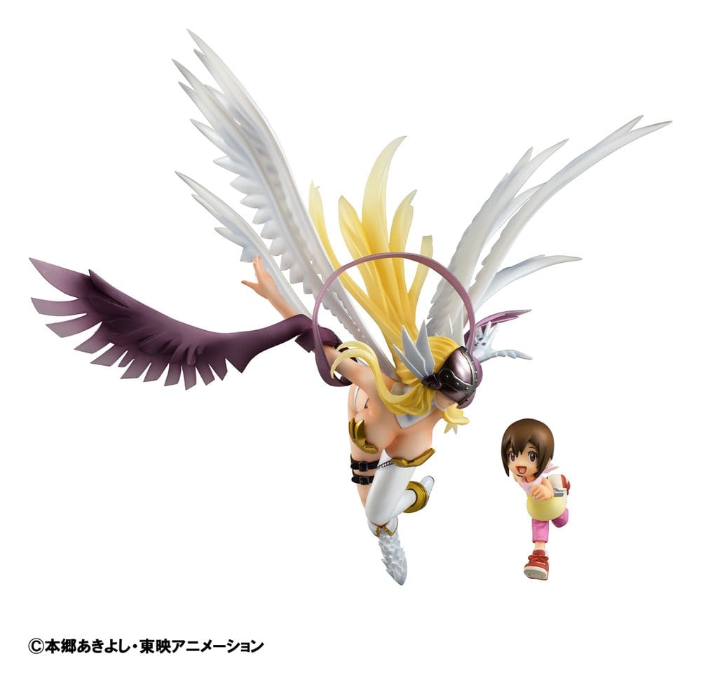 Digimon Adventure Precious G.E.M. Series PVC Figure Angewomon & Hikari Yagami 22 cm