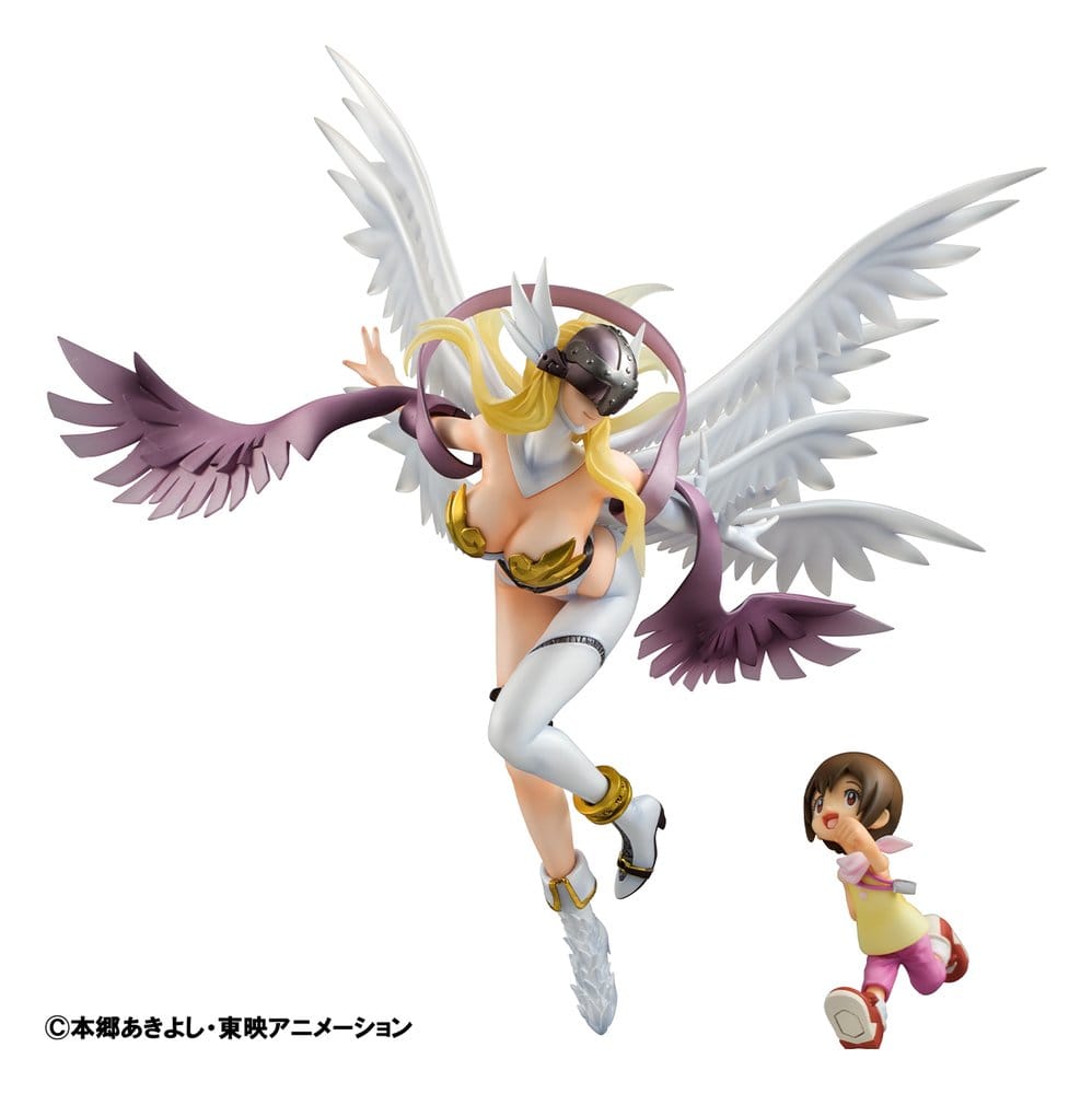 Digimon Adventure Precious G.E.M. Series PVC Figure Angewomon & Hikari Yagami 22 cm