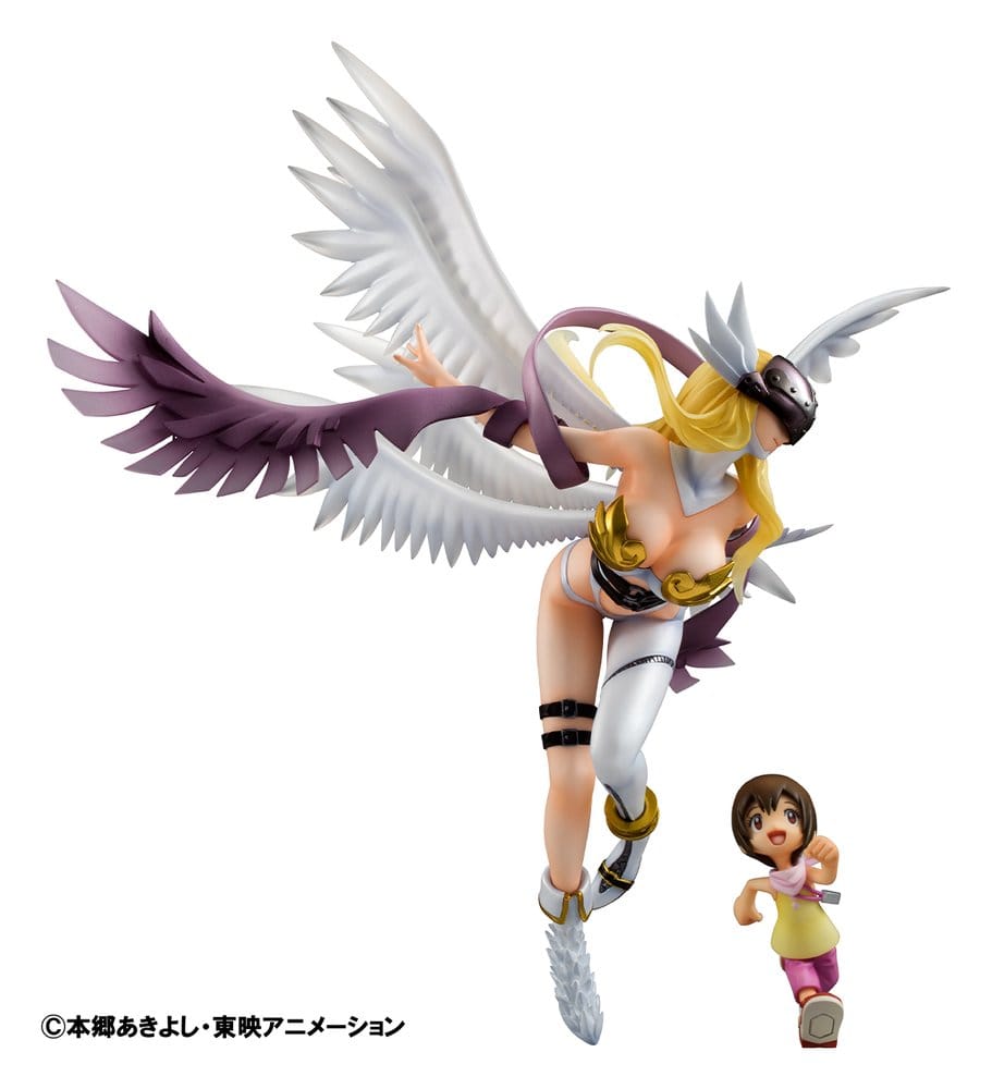 Digimon Adventure Precious G.E.M. Series PVC Figure Angewomon & Hikari Yagami 22 cm