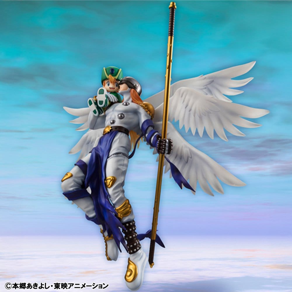 Digimon Adventure G.E.M. Series PVC Figure Angemon & Takeru Takaishi 22 cm (re-run)