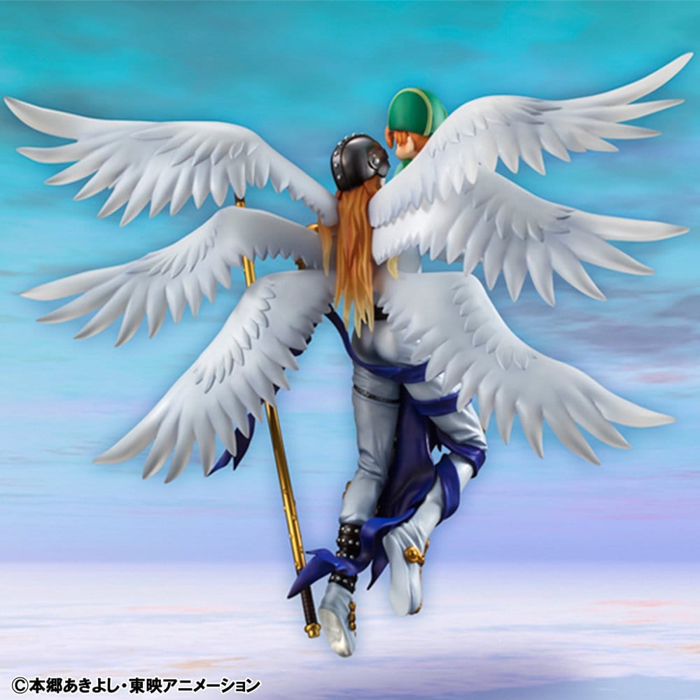 Digimon Adventure G.E.M. Series PVC Figure Angemon & Takeru Takaishi 22 cm (re-run)