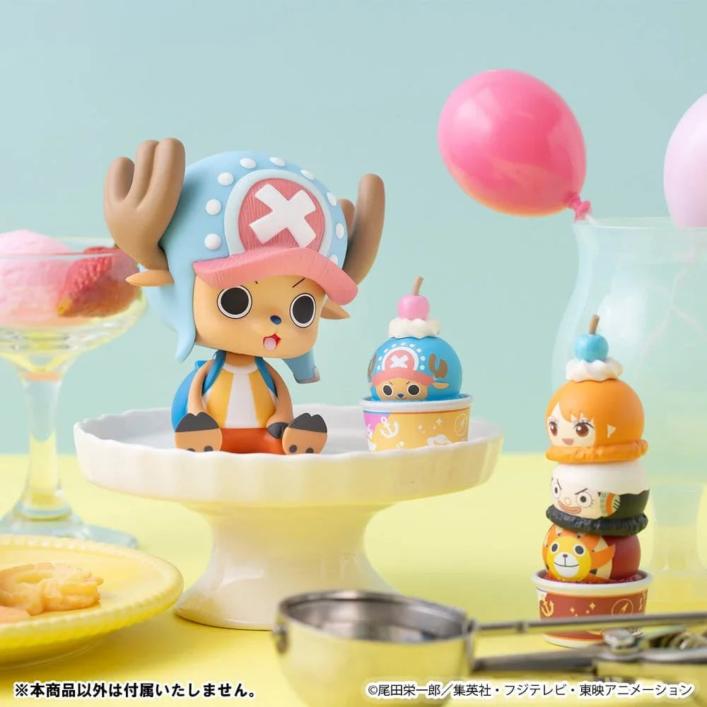 One Piece Tsumichen Stapla & Byt Trading Figur 8 cm Sortiment (6) Megahouse