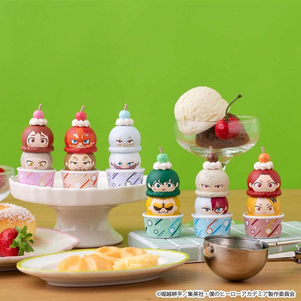 My Hero Academia Tsumichen Stacka upp & Förändra Handelsfigur 6-pack 8 cm (med gåva)