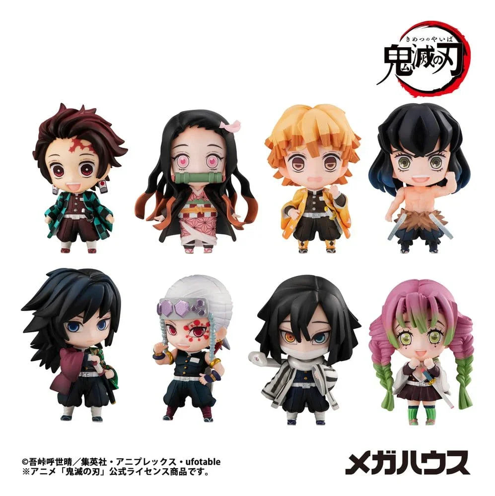 Demon Slayer Kimetsu no Yaiba Trading Figure Tanjiro & Friends 5 cm Assortment (8) Megahouse