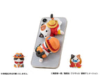 One Piece Mega Cat Project Trading Figur Egghead NyanPieceNyan! Stickie! 3 cm Assortment (8) Megahouse