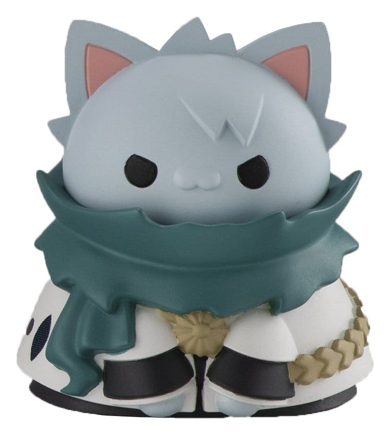 Bleach Mega Cat Project Minifigurer 3 cm Tusenårig Blodskrig Bleach Nyan Slumpmässigt Förpackad Display (8) (Repetition)