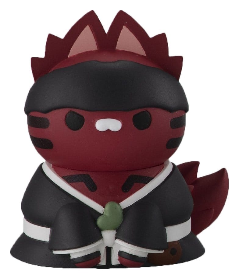 Bleach Mega Cat Project Minifigurer 3 cm Tusenårig Blodskrig Bleach Nyan Slumpmässigt Förpackad Display (8) (Repetition)