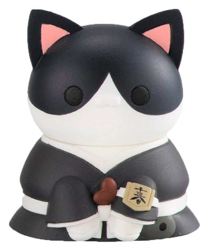 Bleach Mega Cat Project Minifigurer 3 cm Tusenårig Blodskrig Bleach Nyan Slumpmässigt Förpackad Display (8) (Repetition)