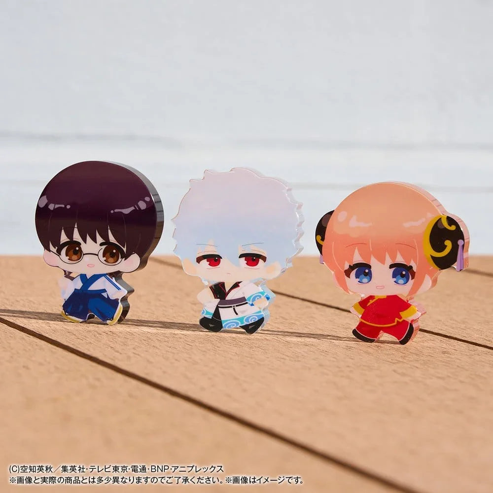 Gintama Karakoro Clear Candy Trading Figure Vol. 2 5 cm Blind Box Sortiment (8) Megahouse