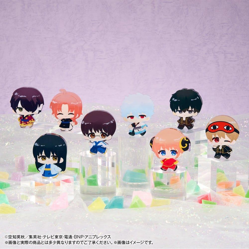 Gintama Karakoro Clear Candy Trading Figure Vol. 2 5 cm Blind Box Sortiment (8) Megahouse