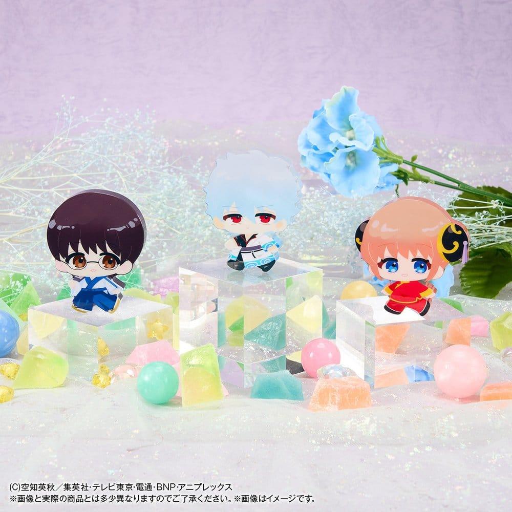 Gintama Karakoro Clear Candy Trading Figure Vol. 2 5 cm Blind Box Sortiment (8) Megahouse