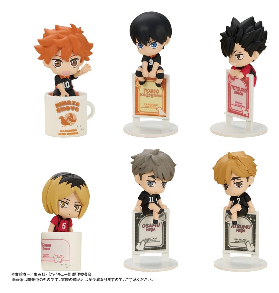 Haikyu!! Ochatomo Series Change Figures 4 cm Blind Box Selection (6)