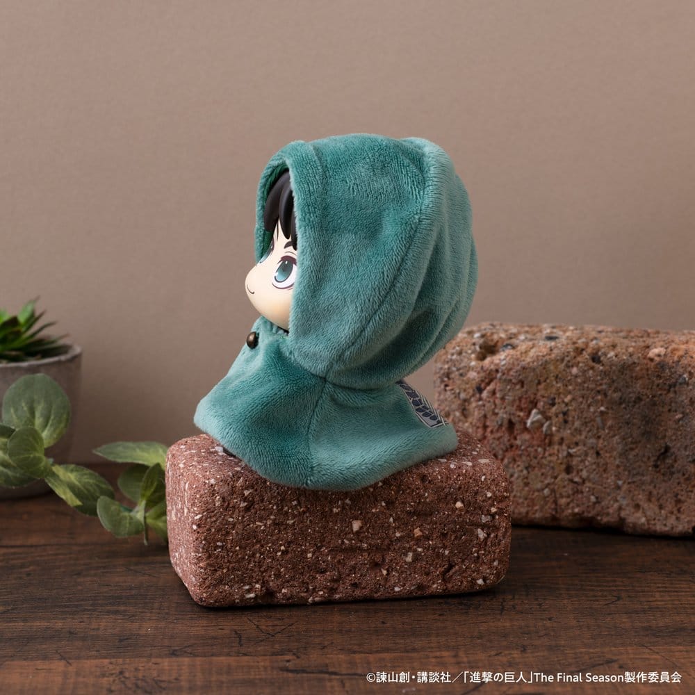 Attack on Titan Look Up Manteltillbehör för Look Up PVC-figurer Manteln från Scoutregementet 12 cm