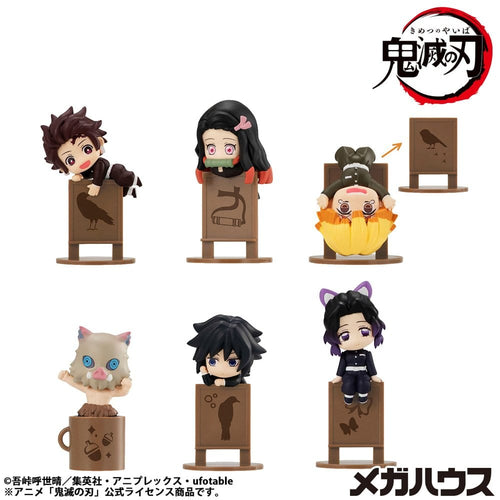 Demon Slayer Kimetsu no Yaiba Ochatomo Series Trading Figur 4 cm Assortiment (6) Megahouse