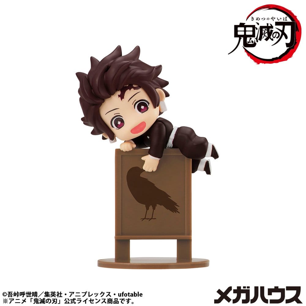 Demon Slayer Kimetsu no Yaiba Ochatomo Series Trading Figur 4 cm Assortiment (6) Megahouse