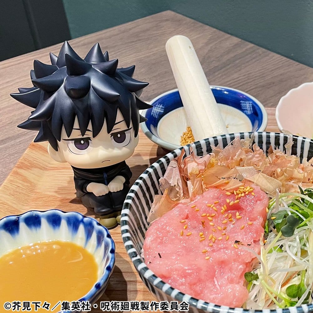 Jujutsu Kaisen Look Up PVC-figurer Megumi Fushiguro Version 2 & Naoya Zenin 11 cm (med gåva)