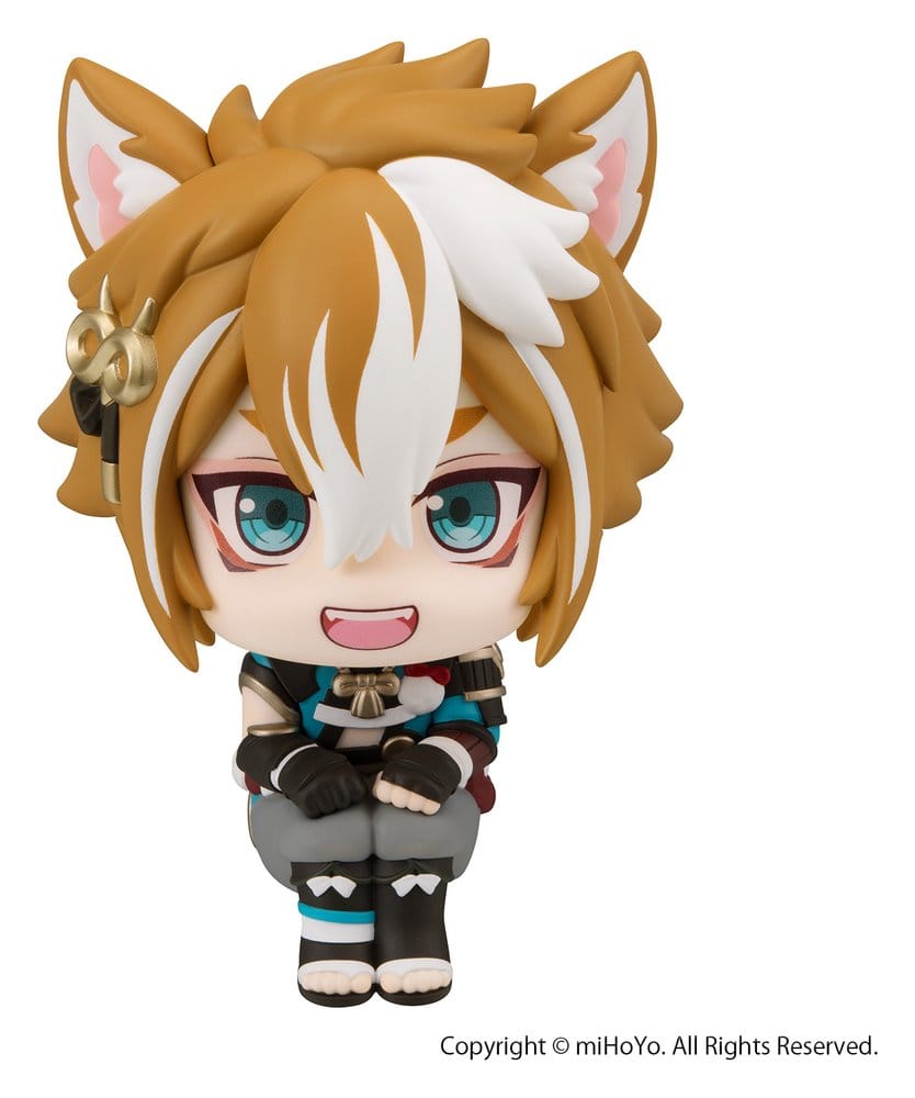 Genshin Impact Look Up PVC Figur Gorou 11 cm (med present)