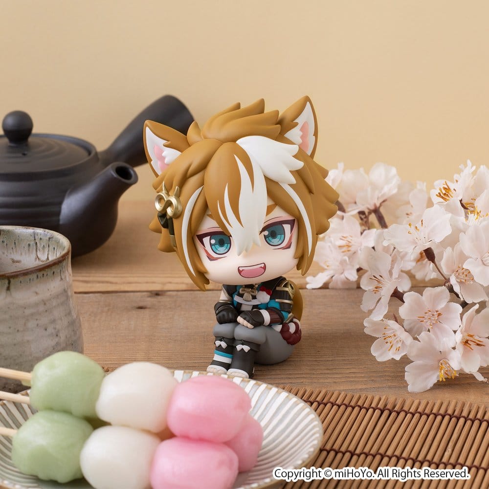 Genshin Impact Look Up PVC Figur Gorou 11 cm (med present)