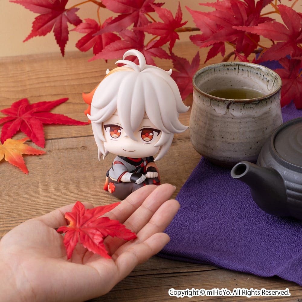 Genshin Impact Look Up PVC Figur Kazuha Kaedehara 11 cm (med present)