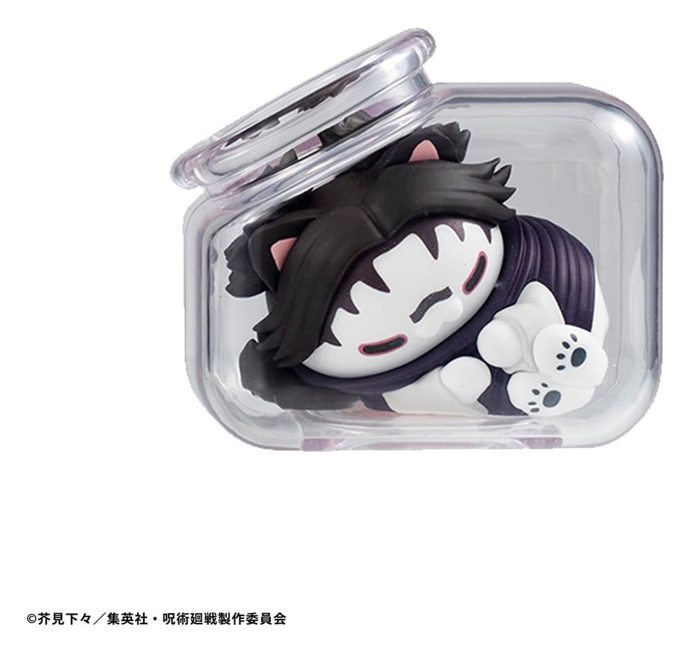 Jujutsu Kaisen Mega Cat Project Trading Figur God Natt Jujutsu Katter 7 cm Sortiment (6)