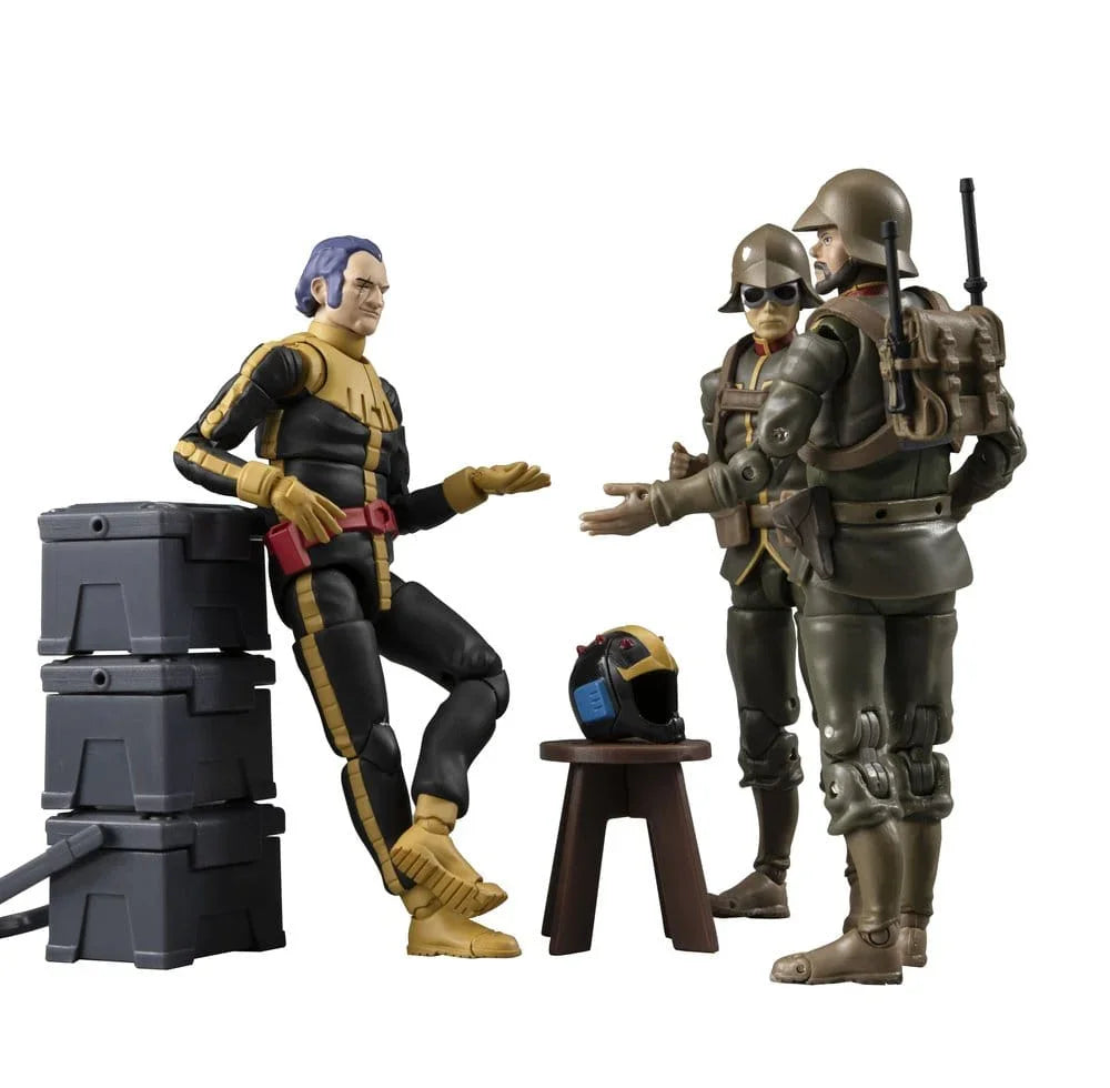 Mobile Suit Gundam G.M.G. Collection 15 Action Figur Principality of Zeon Black Tri-Stars Mash Normal Suit Ver. 10 cm Megahouse