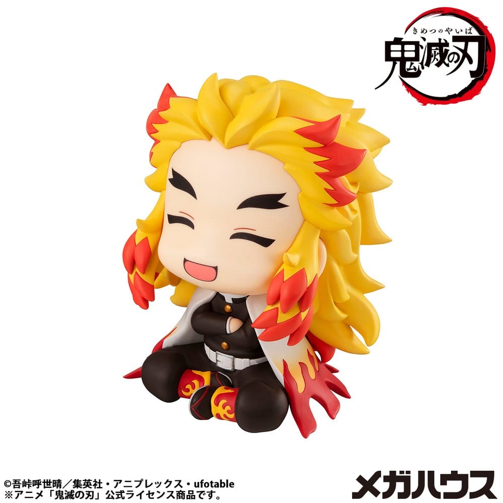 Demon Slayer: Kimetsu no Yaiba Look Up PVC Figur Rengoku Kyoujurou Smile Ver. 11 cm