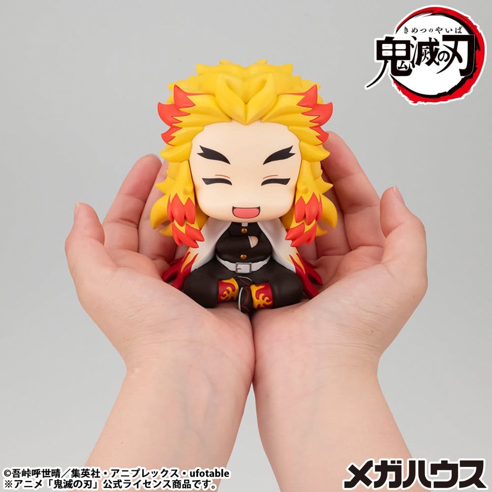 Demon Slayer: Kimetsu no Yaiba Look Up PVC Figur Rengoku Kyoujurou Smile Ver. 11 cm