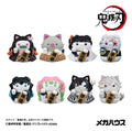 Demon Slayer: Kimetsu no Yaiba Mega Cat Project PVC-figurer 8-pack 6 cm (med gåva)