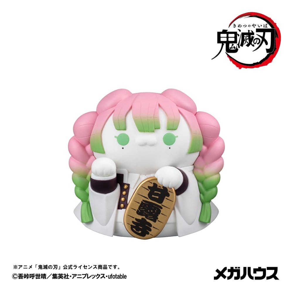 Demon Slayer: Kimetsu no Yaiba Mega Cat Project PVC-figurer 8-pack 6 cm (med gåva)
