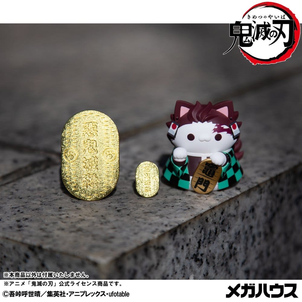 Demon Slayer: Kimetsu no Yaiba Mega Cat Project PVC-figurer 8-pack 6 cm (med gåva)