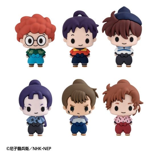 Nintama Rantaro Chokorin Collection Mini Figures 5 cm Vol.2 Blind Box Display (6) (Re-run)