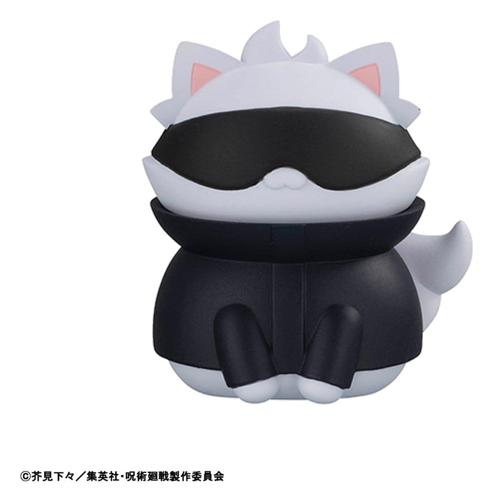 Jujutsu Kaisen Mega Cat Project Mini Figurer Jujutsu Cats Shibuya Incident Ver. 3 cm Blind Box Sortiment (8) (Upprepning)