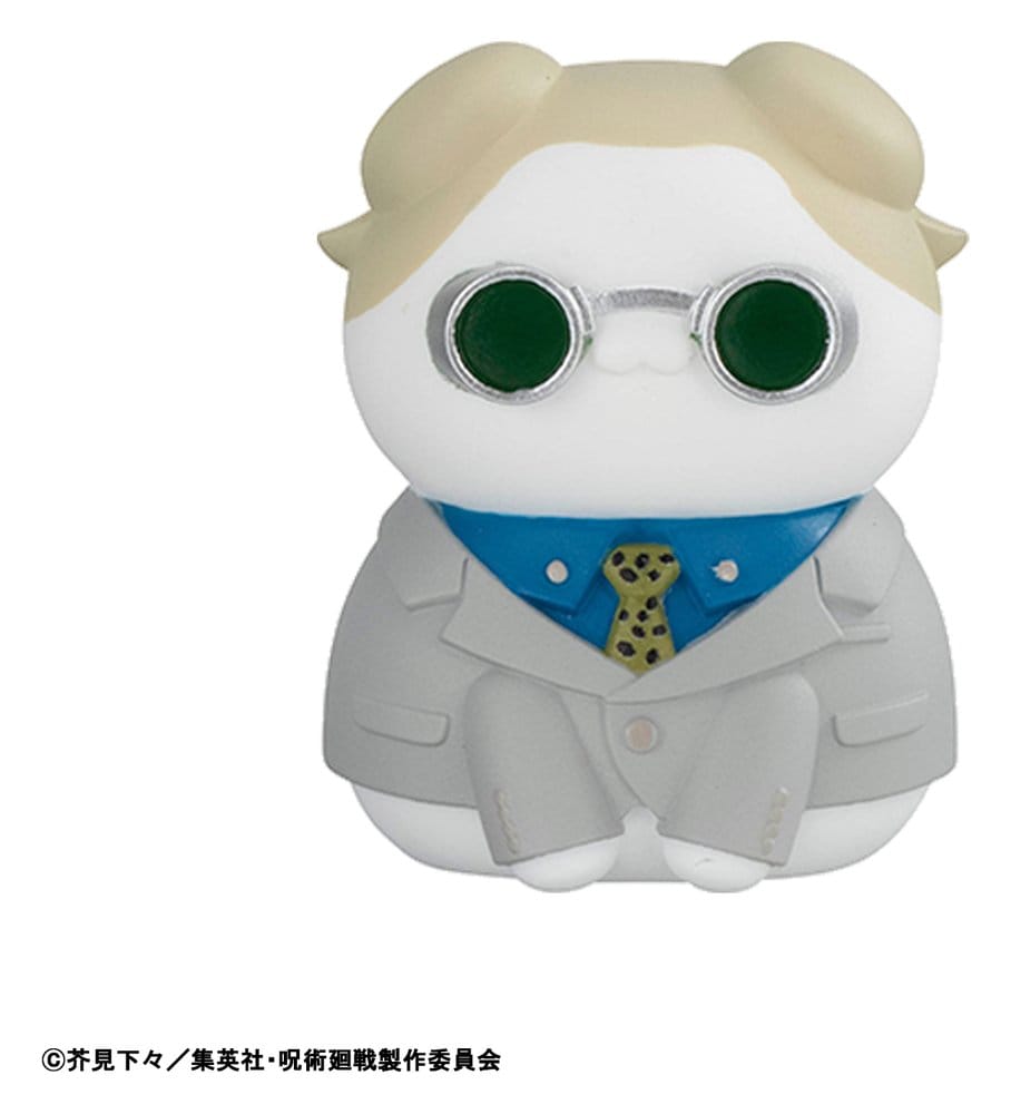 Jujutsu Kaisen Mega Cat Project Mini Figurer Jujutsu Cats Shibuya Incident Ver. 3 cm Blind Box Sortiment (8) (Upprepning)