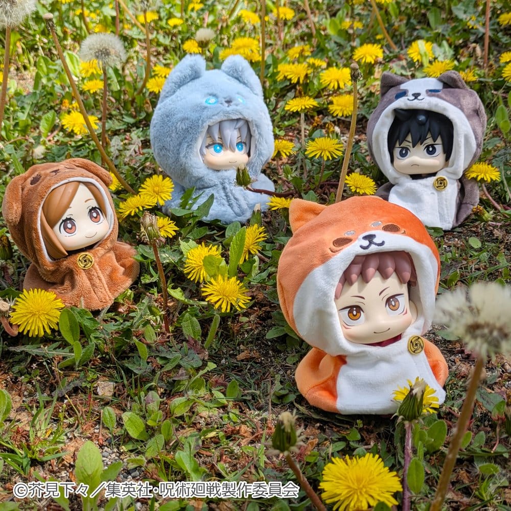 Jujutsu Kaisen Mantel med Huva för PVC-figurer – Animé 5-årsjubileum Megumi Fushiguro