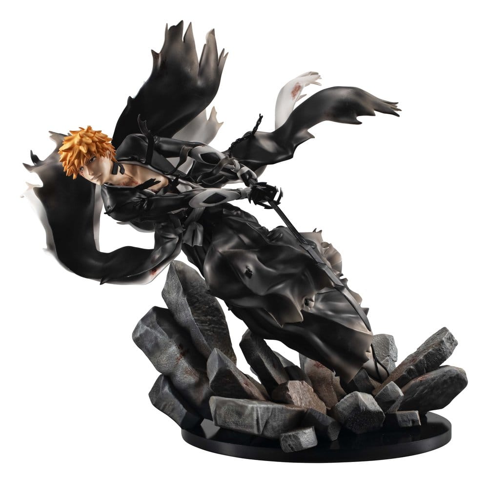 Bleach Precious G.E.M. Serie PVC-figur Ichigo Kurosaki Bleach: Tusenårigt Blodskrig (Upprepad) 25 cm