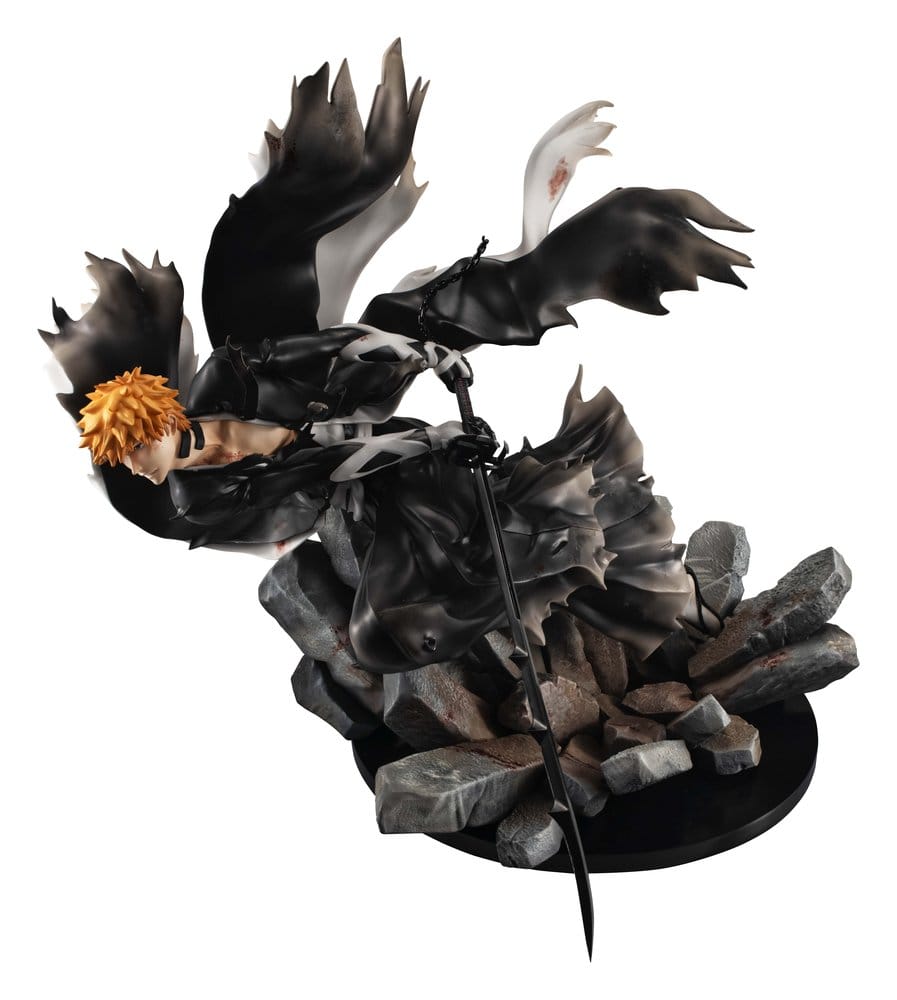 Bleach Precious G.E.M. Serie PVC-figur Ichigo Kurosaki Bleach: Tusenårigt Blodskrig (Upprepad) 25 cm