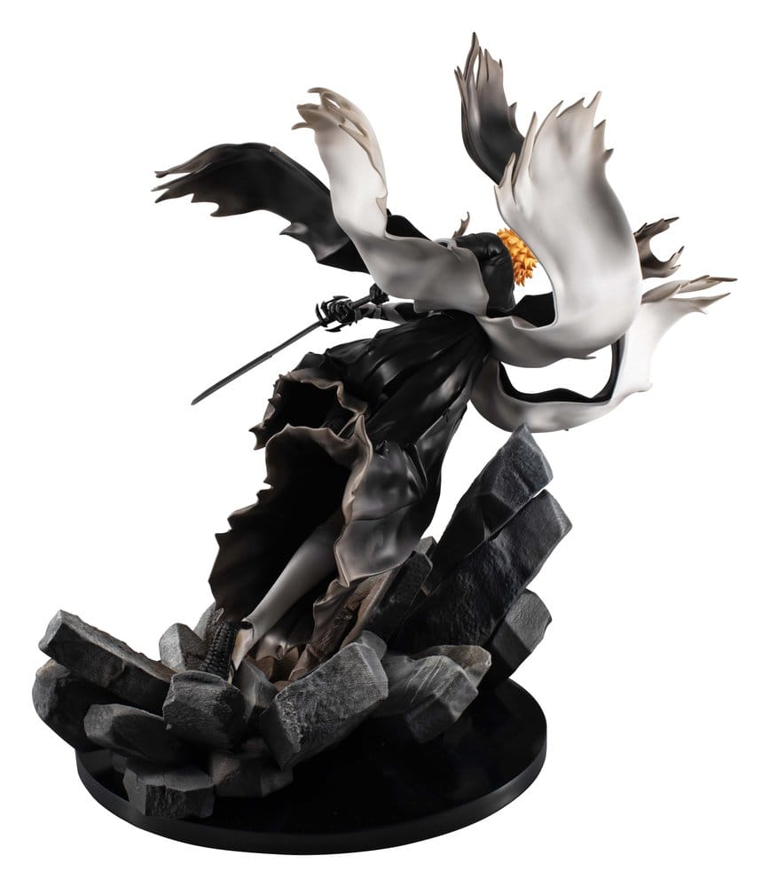 Bleach Precious G.E.M. Serie PVC-figur Ichigo Kurosaki Bleach: Tusenårigt Blodskrig (Upprepad) 25 cm
