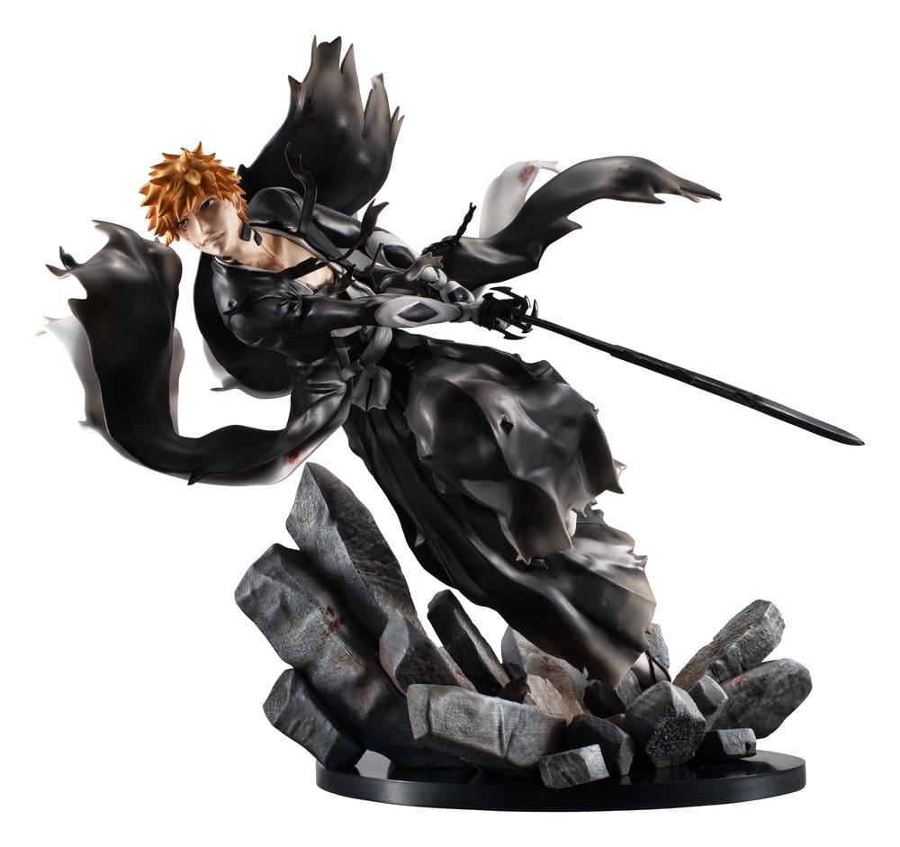 Bleach Precious G.E.M. Serie PVC-figur Ichigo Kurosaki Bleach: Tusenårigt Blodskrig (Upprepad) 25 cm
