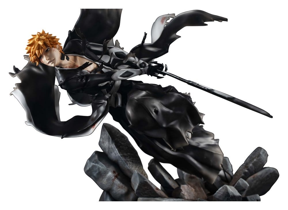 Bleach Precious G.E.M. Serie PVC-figur Ichigo Kurosaki Bleach: Tusenårigt Blodskrig (Upprepad) 25 cm