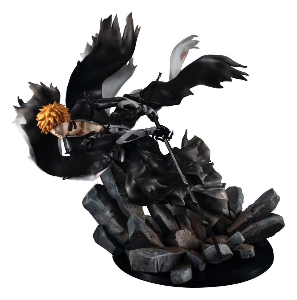 Bleach Precious G.E.M. Serie PVC-figur Ichigo Kurosaki Bleach: Tusenårigt Blodskrig (Upprepad) 25 cm