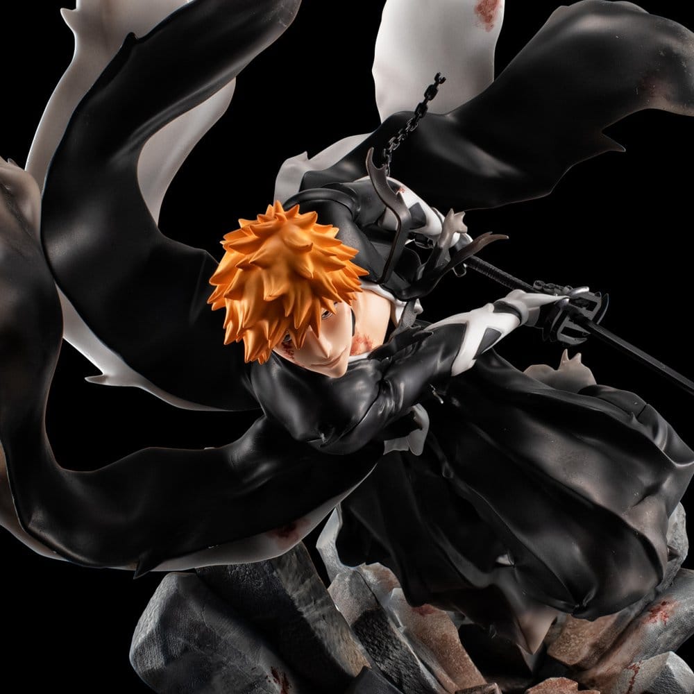 Bleach Precious G.E.M. Serie PVC-figur Ichigo Kurosaki Bleach: Tusenårigt Blodskrig (Upprepad) 25 cm
