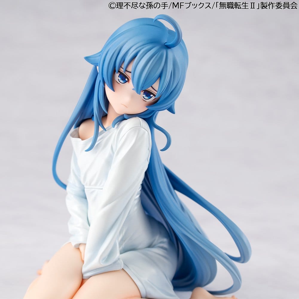 Mushoku Tensei Jobless Reincarnation Melty Princess PVC Figure Roxy Peeping Ver. Palm Size 9 cm