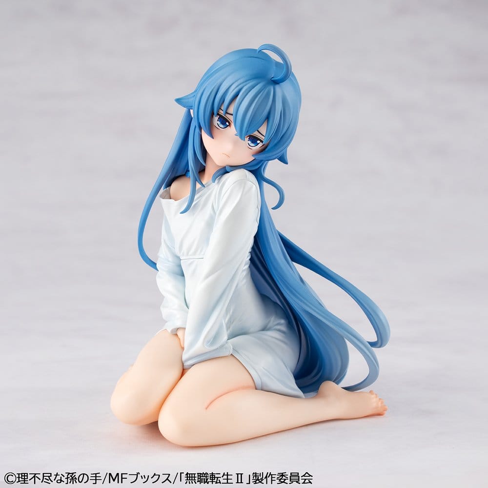 Mushoku Tensei Jobless Reincarnation Melty Princess PVC Figure Roxy Peeping Ver. Palm Size 9 cm