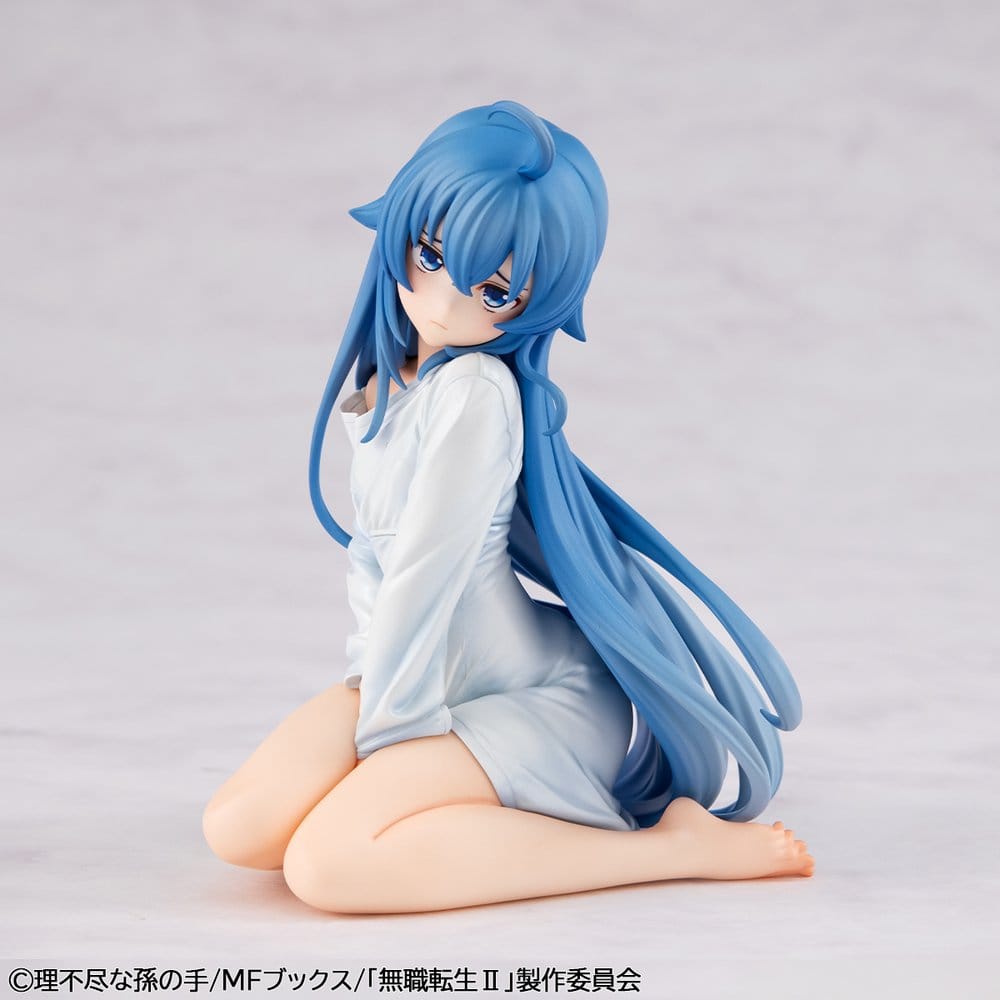 Mushoku Tensei Jobless Reincarnation Melty Princess PVC Figure Roxy Peeping Ver. Palm Size 9 cm