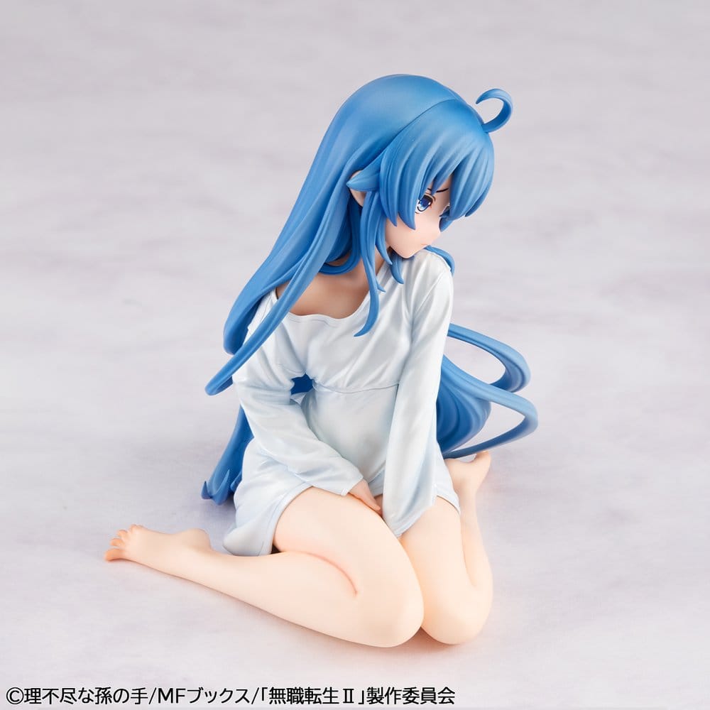 Mushoku Tensei Jobless Reincarnation Melty Princess PVC Figure Roxy Peeping Ver. Palm Size 9 cm