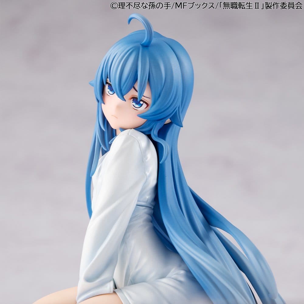 Mushoku Tensei Jobless Reincarnation Melty Princess PVC Figure Roxy Peeping Ver. Palm Size 9 cm